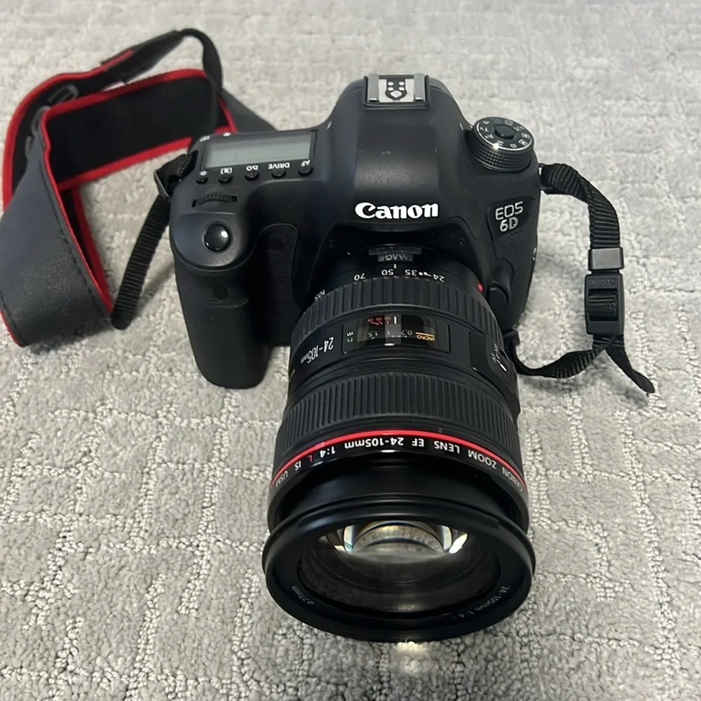 Canon-EOS 6D Mark ii 26.2 w/ EF 24-105mm f/4 IS ii Lens Digital SLR Camera Kit